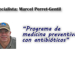 Programa de medicina preventiva con antibióticos