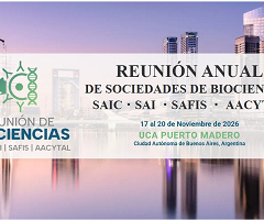 Reunión de Biociencias 2026: ya están abiertas las inscripciones para el principal encuentro de las biociencias en Argentina
