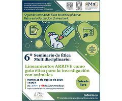 México: realizarán seminario sobre los lineamientos ARRIVE como guía ética para la investigación con animales
