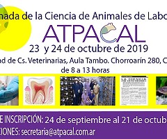 ATPACAL: VI Jornada de la Ciencia de Animales de Laboratorio