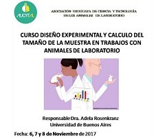 Curso Diseño Experimental y Cálculo del Tamaño de la Muestra en Trabajos con Animales de Laboratorio