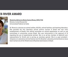 2020 Charles River Award para la Dra. Ekaterina Rivera