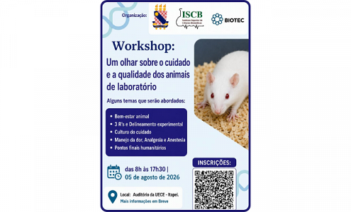 Brasil: Workshop abordará bienestar animal, 3Rs y Cultura del Cuidado en animales de laboratorio