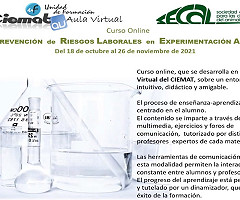Nueva edición del Curso 'on-line' Prevención de Riesgos Laborales en Experimentación Animal - CIEMAT-SECAL