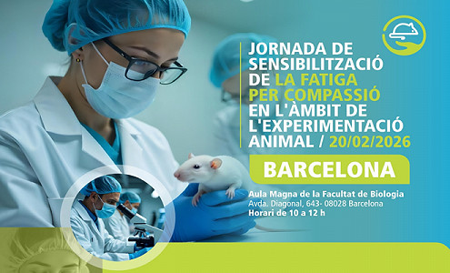 Barcelona: Jornada de Sensibilización sobre Fatiga por Compasión en Experimentación Animal