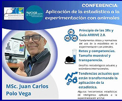 Conferencia: Aplicación de la estadística a la experimentación con animales