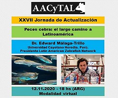 XXVII Jornada de Actualización AACyTAL - Peces Cebra: el largo camino a Latinoamérica.