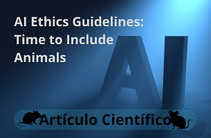 Artículo científico en PDF: “Guías de ética en IA: es momento de incluir a los animales”