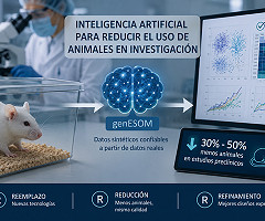 La inteligencia artificial podría reducir significativamente el uso de animales en investigación biomédica