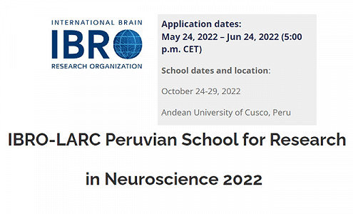 IBRO - LARC Peruvian School for Research in Neuroscience 2022