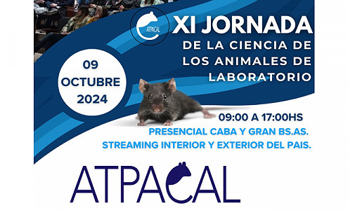 Argentina: XI Jornada de la Ciencia de los Animales de Laboratorio