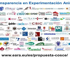 Acuerdo de transparencia sobre el uso de animales en experimentación científica en España