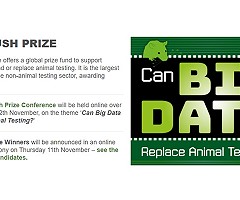 The 2020 Lush Prize Conference: 'Can Big Data Replace Animal Testing?'