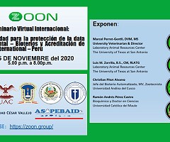 Seminario Virtual Internacional: Bioseguridad para la protección de la data experimental - Bioterios y Acreditación de AAALAC International - Perú