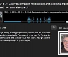 Podcast: Dra. Cindy Buckmaster sobre la importancia de la investigación biomédica y otros asuntos