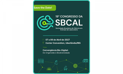 SBCAL anuncia su 19° Congreso en Uberlândia, Brasil