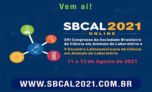 XVI Congresso da SBCAL: Agosto de 2021
